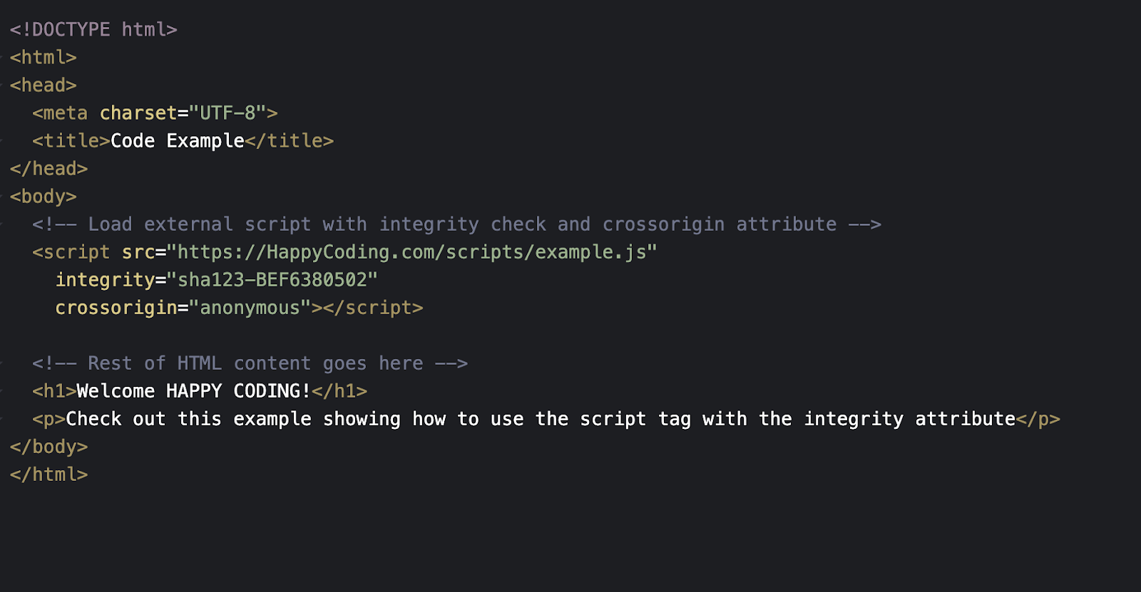 How to Use the HTML Script Tag